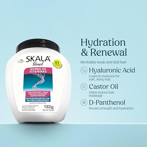 SKALA Brasil Bomba De Vitaminas Hair Treatment Cream - 35.2 oz