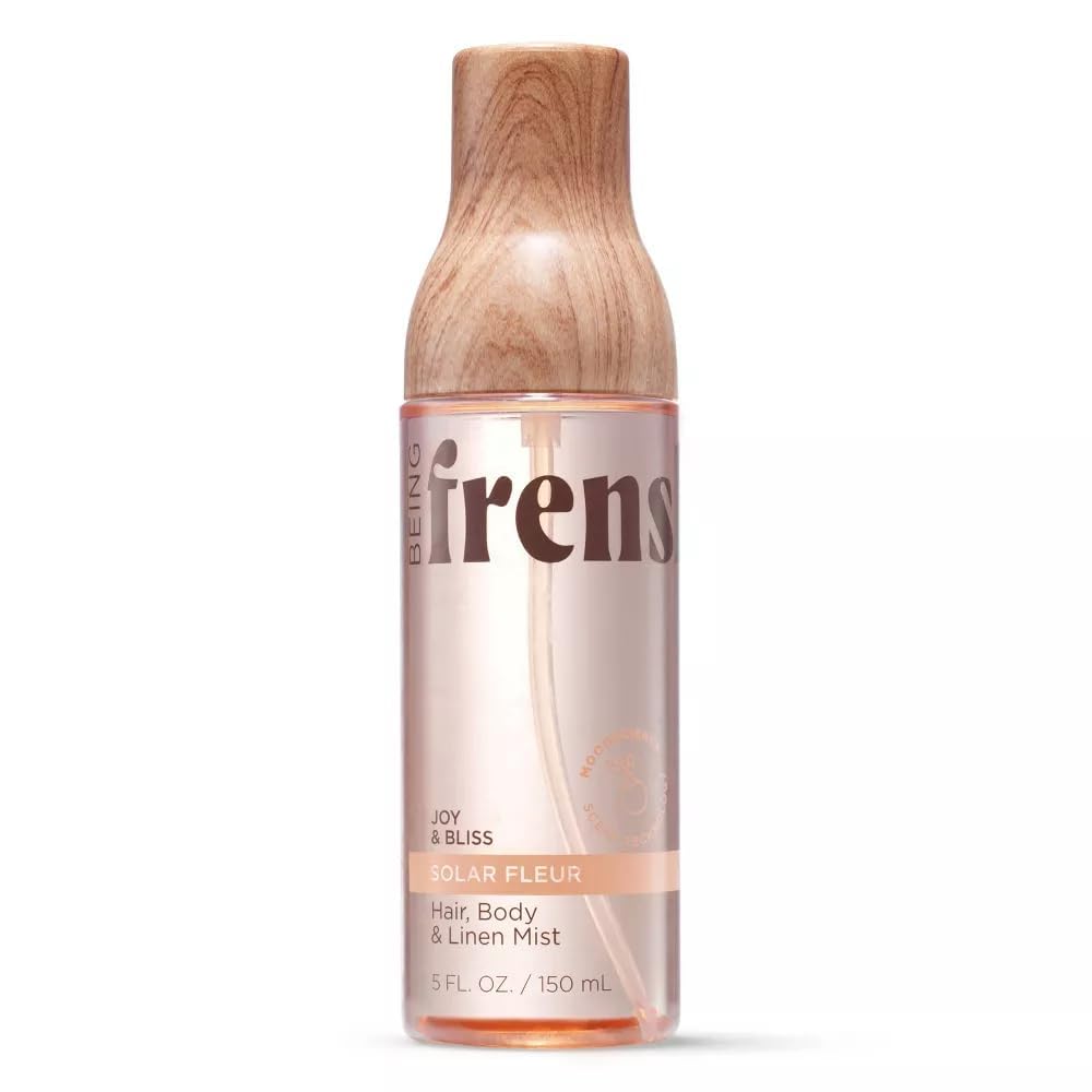 Solar Fleur Hair and Body Linen Mist - Refreshing 5 fl oz | Includes Makeup Remover Pads Gift