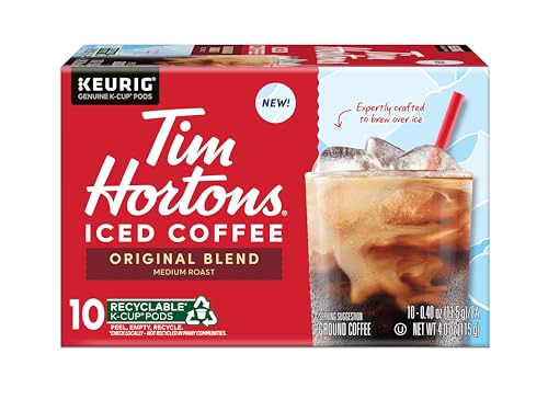 Tim Hortons Original Blend KCUPs for Iced Coffee - 10ct