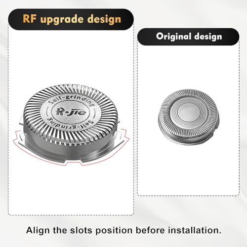 SH30 Replacement Heads for Philips Norelco Shavers - Durable Blades