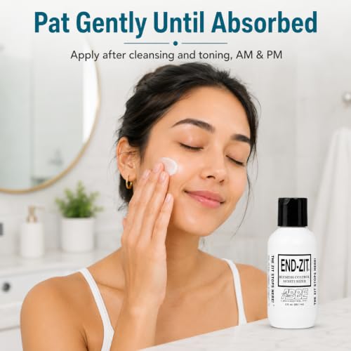 End-zit Blemish Control Moisturizer for Acne Prone Skin, Oil-Free, 2 oz