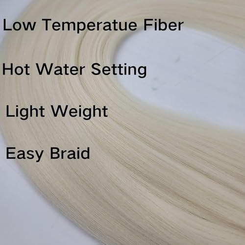 Leticia Blonde Pre-Stretched Braiding Hair with Boho Curls - 30 Inch, Pack of 5