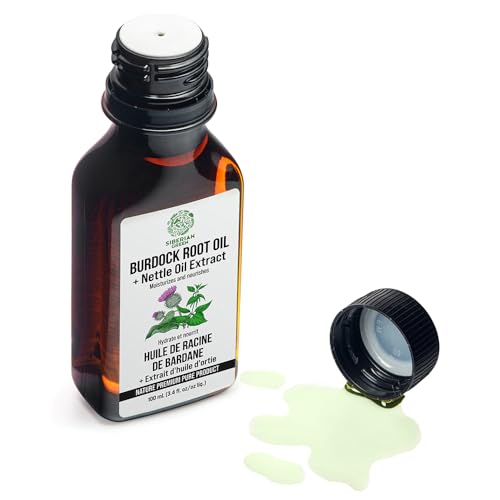 Siberian Green Burdock Oil & Nettle Oil Extract for Hair Growth - 100ml