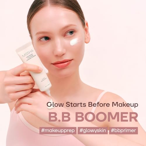 MISSHA M BB Boomer Face Primer - Radiant Dewy Glow Makeup Base