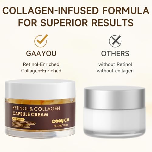 Gaayou Deep Retinol Collagen Capsule Cream - Anti-Aging Moisturizer