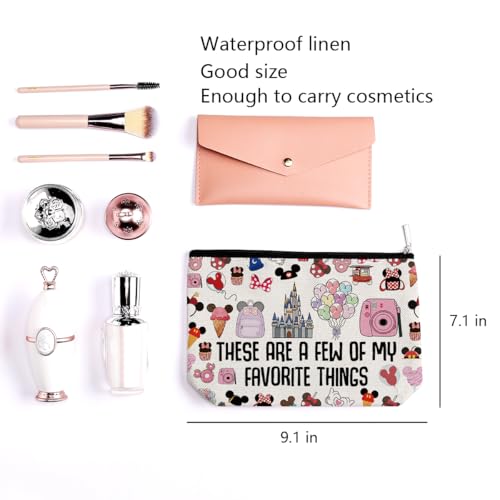 Large Capacity Fairy Tale Makeup Bag - Waterproof Cosmetic Organizer