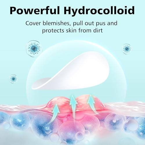Dr.Patch Hydrocolloid Pimple Patches - 600 Count, 4 Sizes