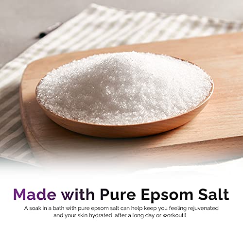 Spa Luxetique Foaming Bubble Bath 33.2 fl oz (2 pack) with Epsom Salt, Rose & Chamomile