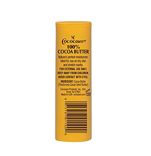 Cococare Cocoa Butter Stick 1 Ounce Pack of 3 - Moisturizing Body Care