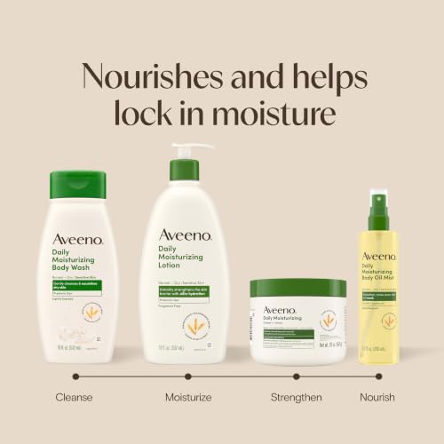 Aveeno Daily Moisturizing Cream 20 Oz for Sensitive Skin