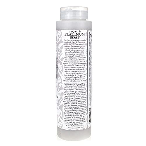 Nesti Dante Platinum Shower Gel - 300 ml Natural Soap