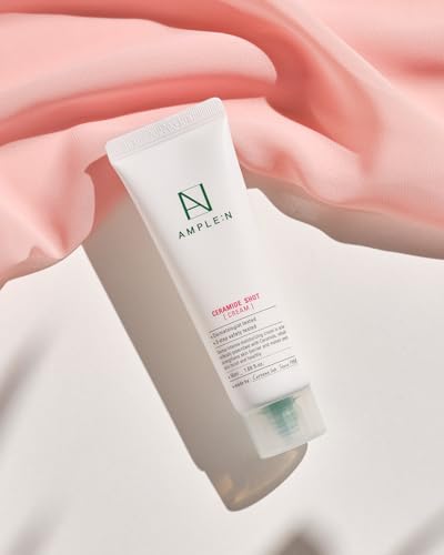 AMPLE:N Ceramide Shot Cream | Fragrance-Free Korean Moisturizer for Dry Skin