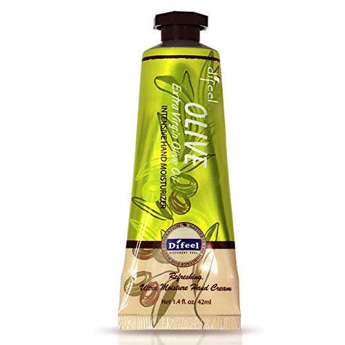 Difeel Olive Oil Hand Cream 1.5oz - Nourishing Moisturizer, 6-Pack