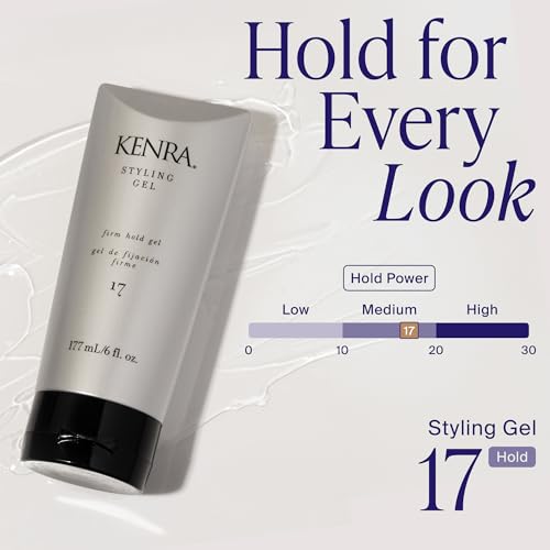 Kenra Styling Gel 17 6 Fl Oz – High Hold, Alcohol-Free, Non-Drying & Non-Flaking