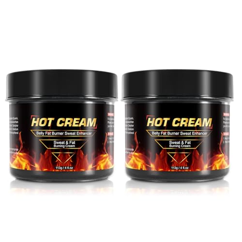 Hot Sweat Cream 2-Pack for Natural Weight Loss & Toning