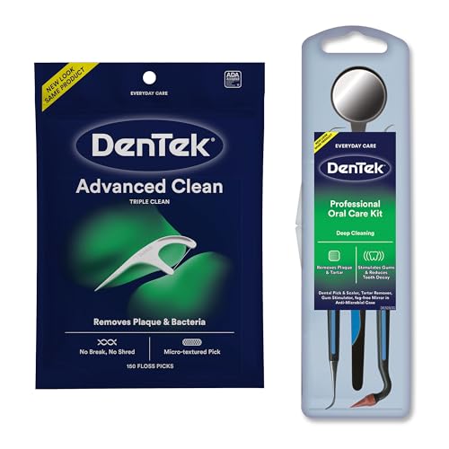 DenTek Professional Oral Care Kit with Triple Clean Floss Picks - 150 Count