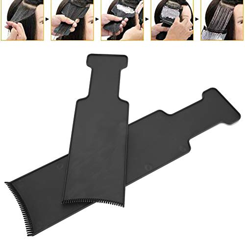 Hair Highlighting Board & Brush Set - 2 DIY Hair Coloring Tools