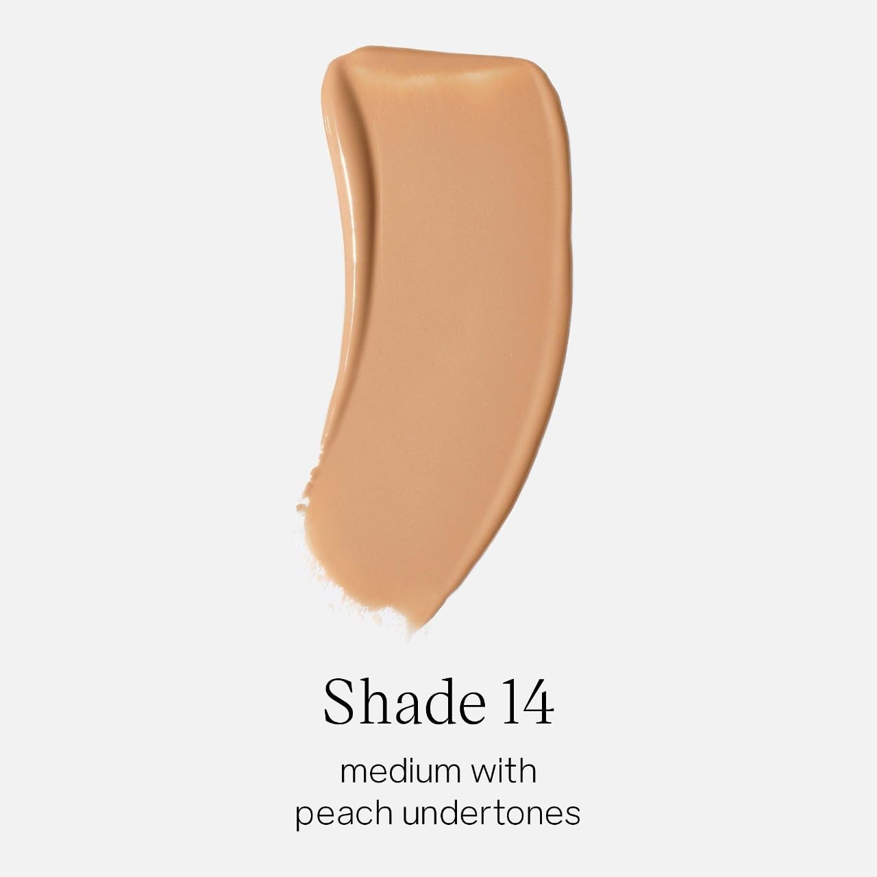 Saie Glowy Super Skin Tint Liquid Foundation - Weightless + Dewy Foundation with Lightweight Medium Coverage - Hydrating Face Makeup + Skin Care Serum Hybrid with Hyaluronic Acid - Shade 14 (1.01 oz)