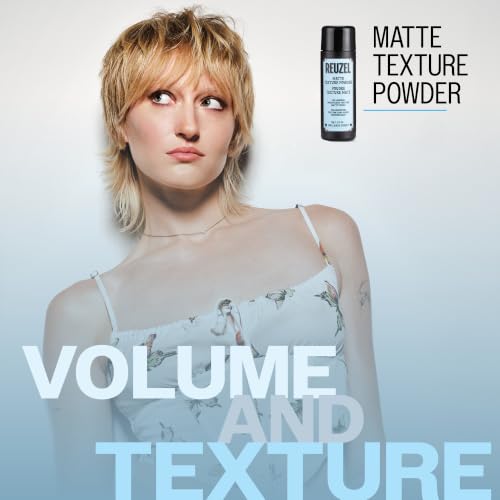 REUZEL Matte Texture Powder 0.53 oz - Volumizing Hair Powder for Instant Root Lift