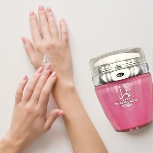 Lattafa Yara Hand & Body Lotion 45ML - Ultra Moisturizing, Sweet Fragrance
