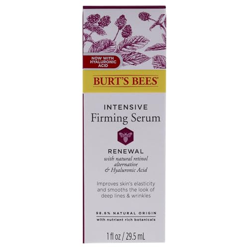 Burt's Bees Renewal Intensive Firming Serum with Bakuchiol - 1oz
