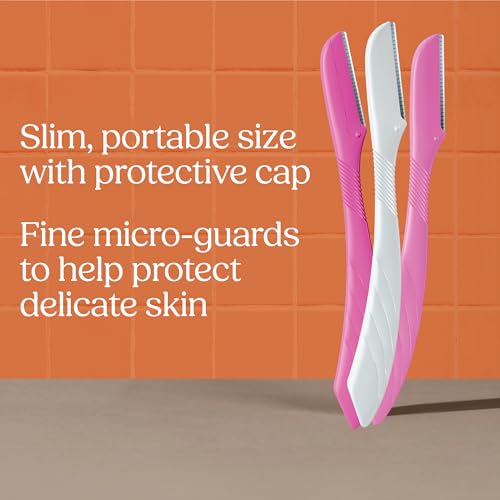 Wilkinson Sword Intuition Eyebrow Shaper Razor - 3 Count Beauty Tools