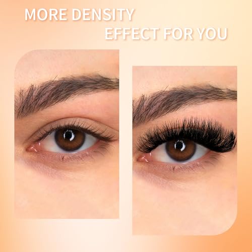 500 Premade Lash Fans 10D 0.07C Curl 8-15mm Mix - GLAMLASH