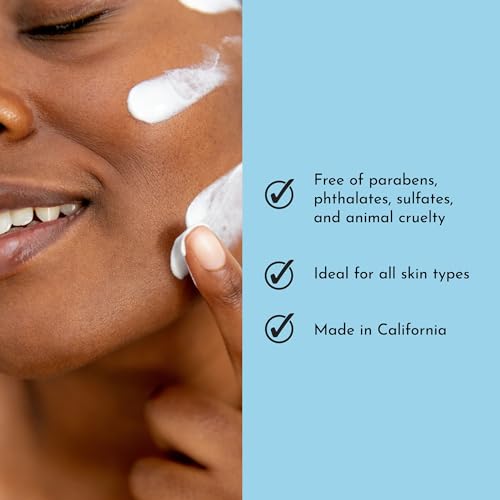 BOLDEN Hydrating Cleanser 3.4 fl oz | Gentle Face Wash for Dry, Sensitive Skin | Fragrance Free & Non-Stripping