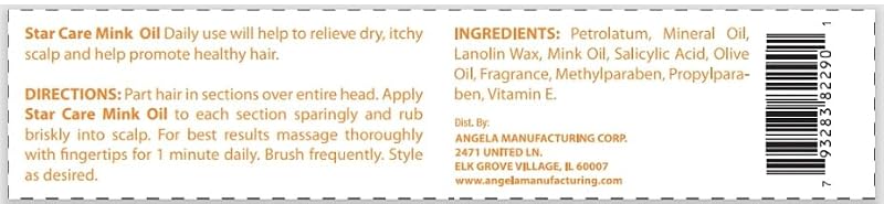 Mink Oil Hair Care for Scalp Relief & Hydration - 4oz