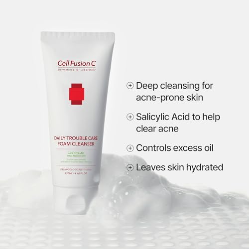 Cell Fusion C Tre.AC Daily Foam Cleanser for Acne-Prone Skin - 3.38 fl. oz