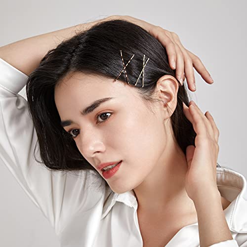 Dofash Black Bobby Pins - 100Pcs 3.5cm Hair Clips for Girls