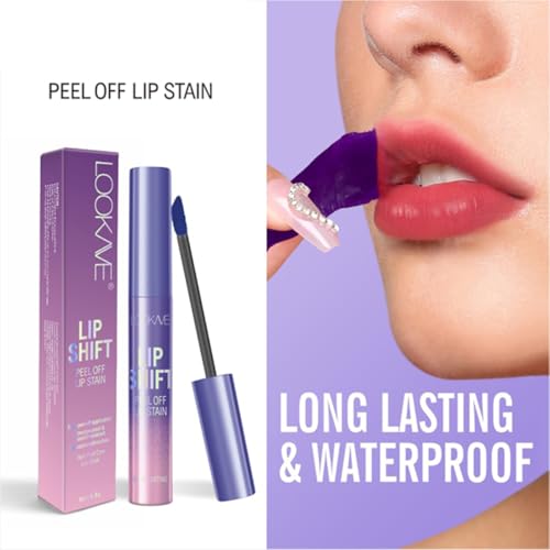 3Pcs Waterproof Peel Off Lip Liner Stain Set - Long-Lasting Matte Tint