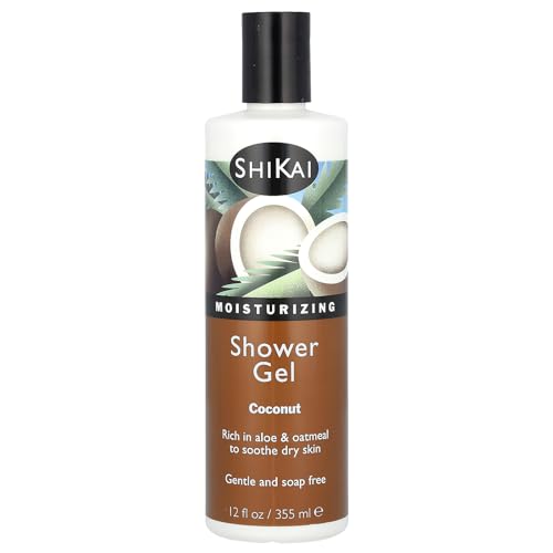ShiKai Coconut Moisturizing Shower Gel, 12 Fl Oz (Pack of 1)