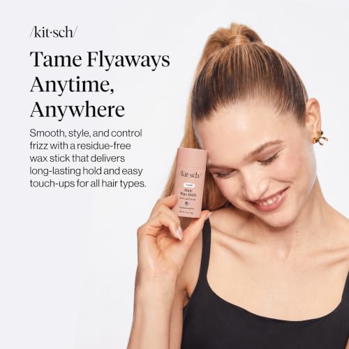 Kitsch Hair Wax Stick for Frizz Control – 2.7 oz Vegan Formula