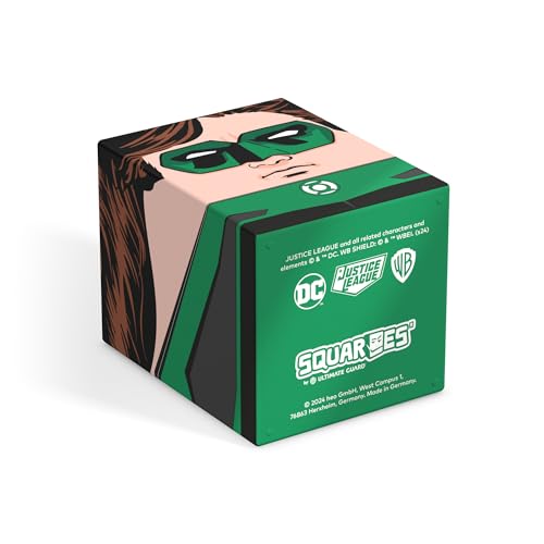 Ultimate Guard Squaroes Boulder 100+ Deck Box - Green Lantern