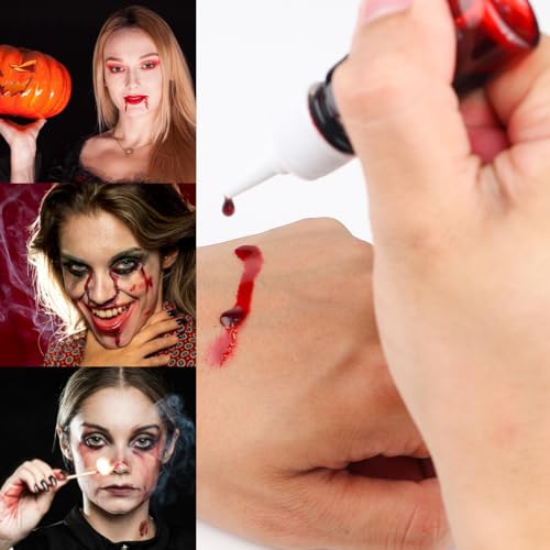 Bowitzki Halloween Special Effects Makeup Kit with Scar Wax & Face Paint