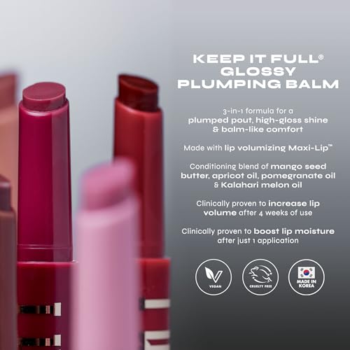 Milani Hydrating Lip Plumper Balm - Glossy Tint with 1% Maxi-Lip