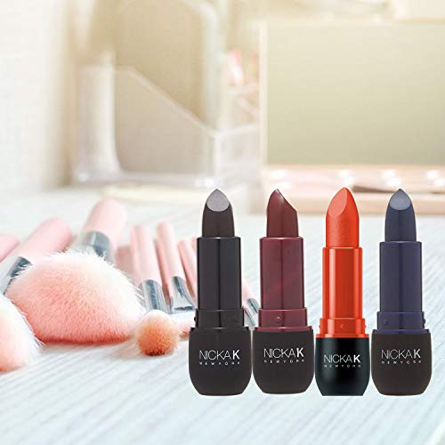 Nicka K Vivid Matte Lipstick NMS07 Black - 1 Pack of 1