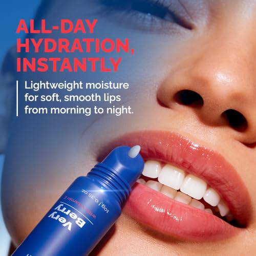 Pop On Moisturizing Lip Balm with Shea Butter & Vitamin E - Deep Hydrating, Sensitive Lips, Travel Pack