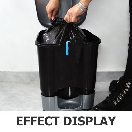 SUPVOX 24-Piece Garbage Bag Holder Clips - Non-Slip Trash Can Bag Clips for Home & Office
