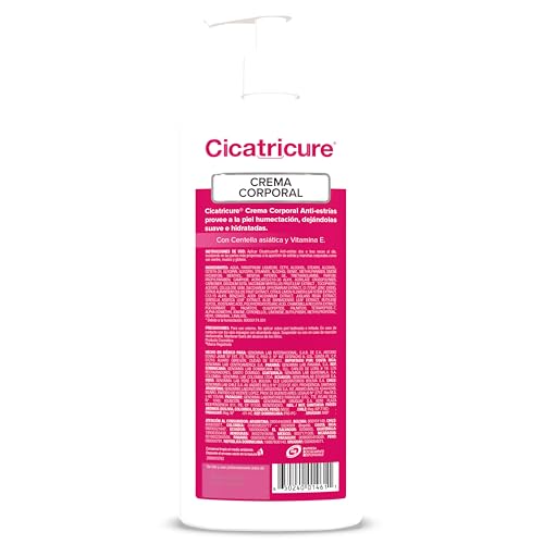 Cicatricure Anti-Stretch Mark Cream - 400ml Moisturizer for All Skin Types