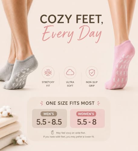 Moisturizing Socks 3-Pack - Pink, Blue & Purple for Foot Care