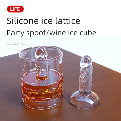Silicone Ice Cube Mold Tray for Whiskey & Cocktails - 1 Pcs