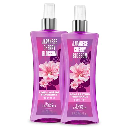 Body Fantasies Japanese Cherry Blossom Body Spray - 8 fl oz (Pack of 2)