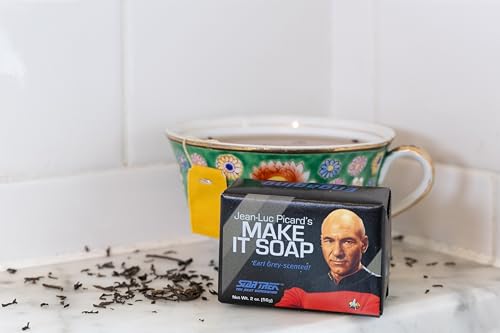 Star Trek Jean Luc Picard Make it Soap - 2oz Earl Grey Scented Bar
