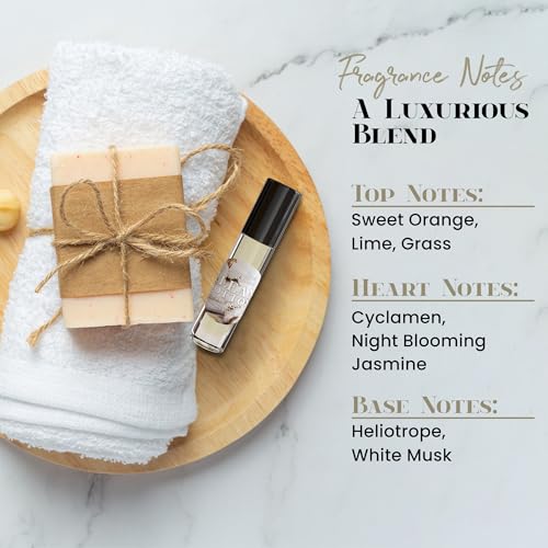Clean Cotton Impression Perfume Oil - Long-Lasting Roll-On Fragrance