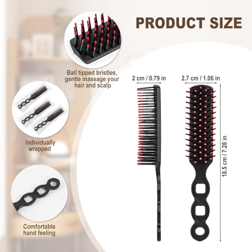 36PCS Bulk Individually Wrapped Hair Brushes for Homeless & Care Packages - Skourvut