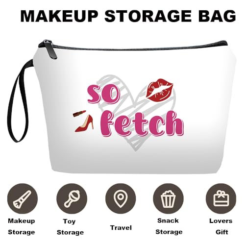 Personalized Travel Makeup Bag Set with 10-Piece Brush Kit & Mirror