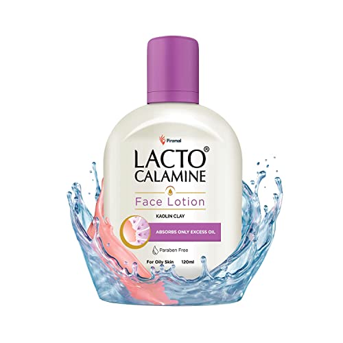 Lacto Calamine Face Moisturizer for Oily Skin - 4.06 Fl Oz, Pack of 2