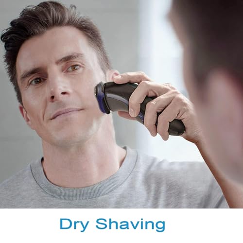 Tuokiy 3-Pack HQ8 Replacement Shaver Heads for Philips Norelco, Compatible with Multiple Models